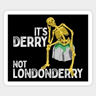 Derry, Not Londonderry Sticker